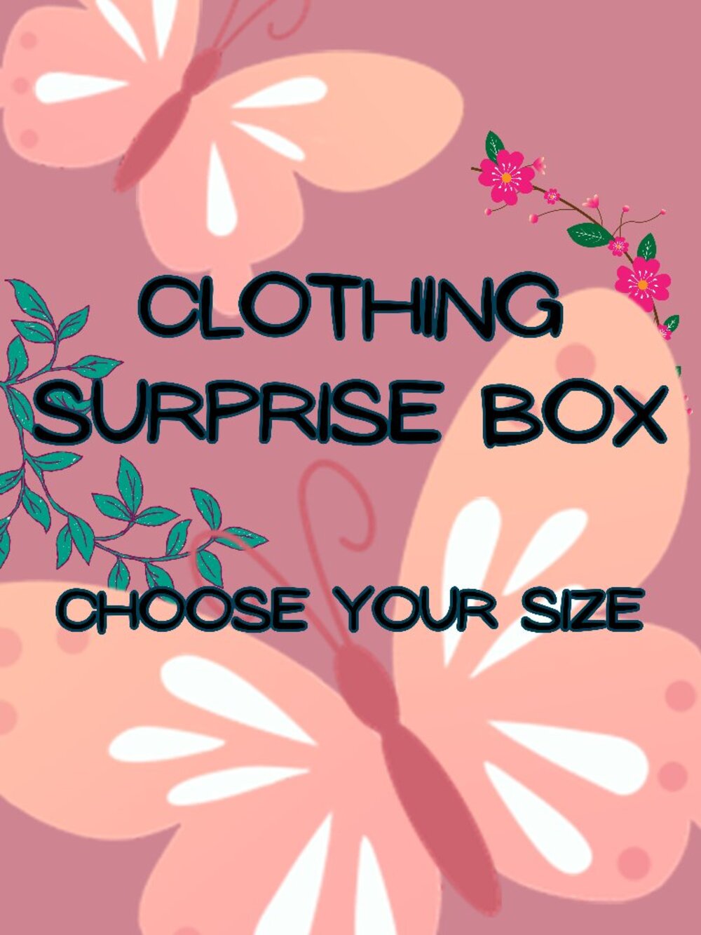 5 Pounds Women's Trendy Clothing Mystery Box *Choose your size | ✔ Condition
